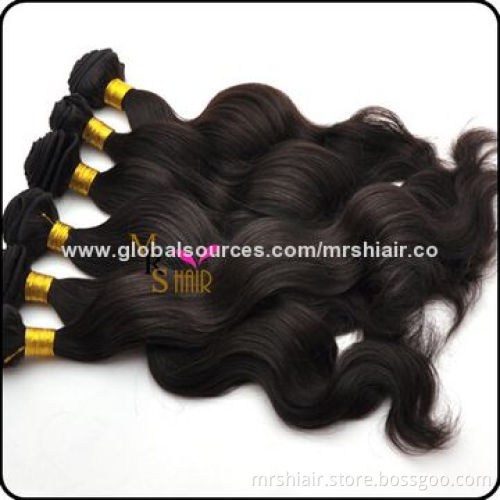 22-inch Natural Color Body Wave Indian Virgin Hair
